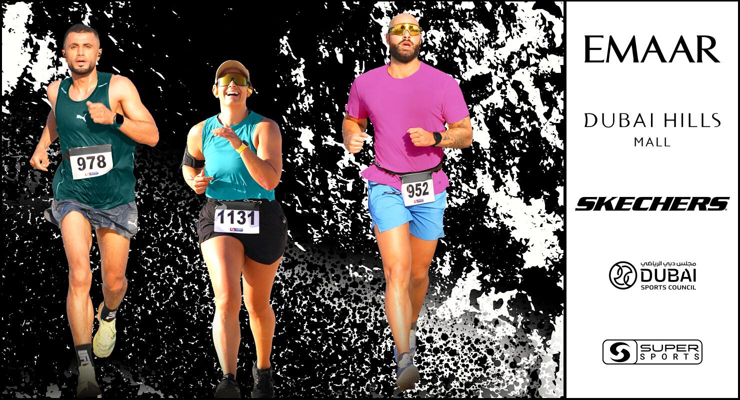 Dubai Hills Mall Indoor Run powered by SKECHERS event banner