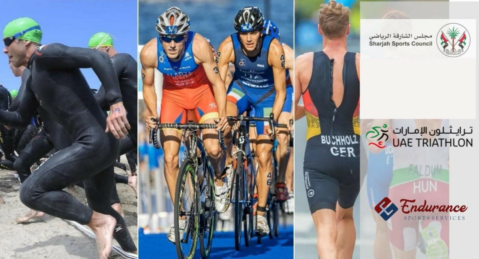 Sharjah Triathlon 2026 event banner