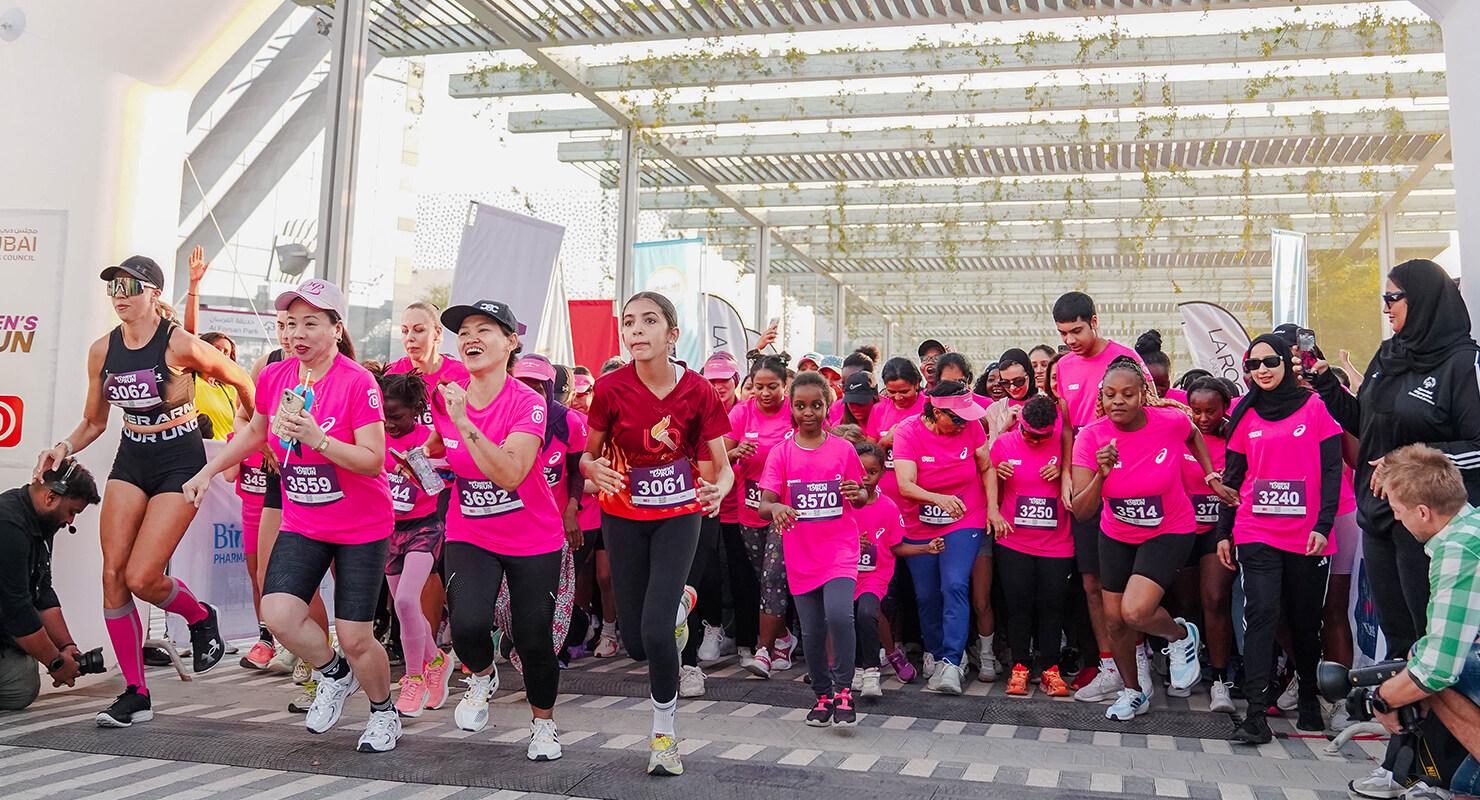 She Runs 2025 – Dubai event banner