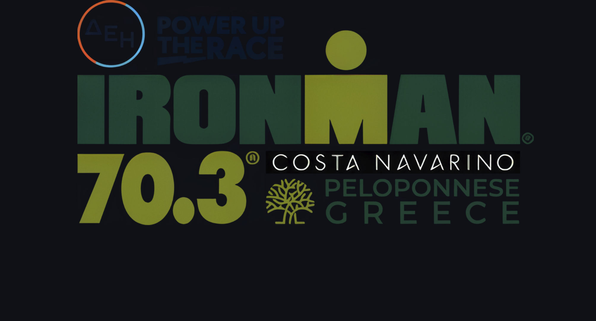 IRONMAN 70.3 Costa Navarino, Peloponnese, Greece event banner