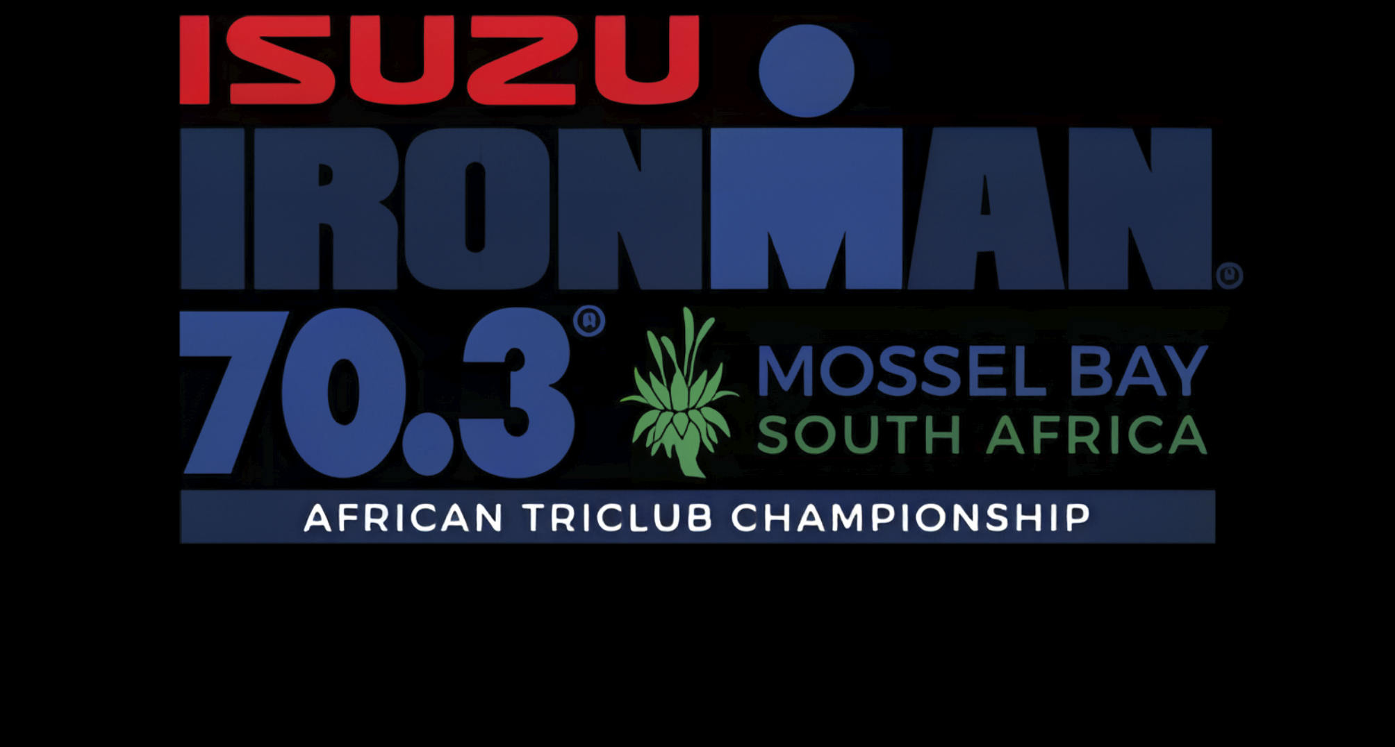 IRONMAN 70.3 Mossel Bay event banner