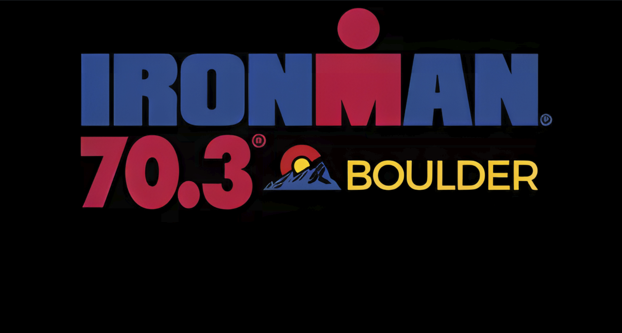 IRONMAN 70.3 Boulder event banner