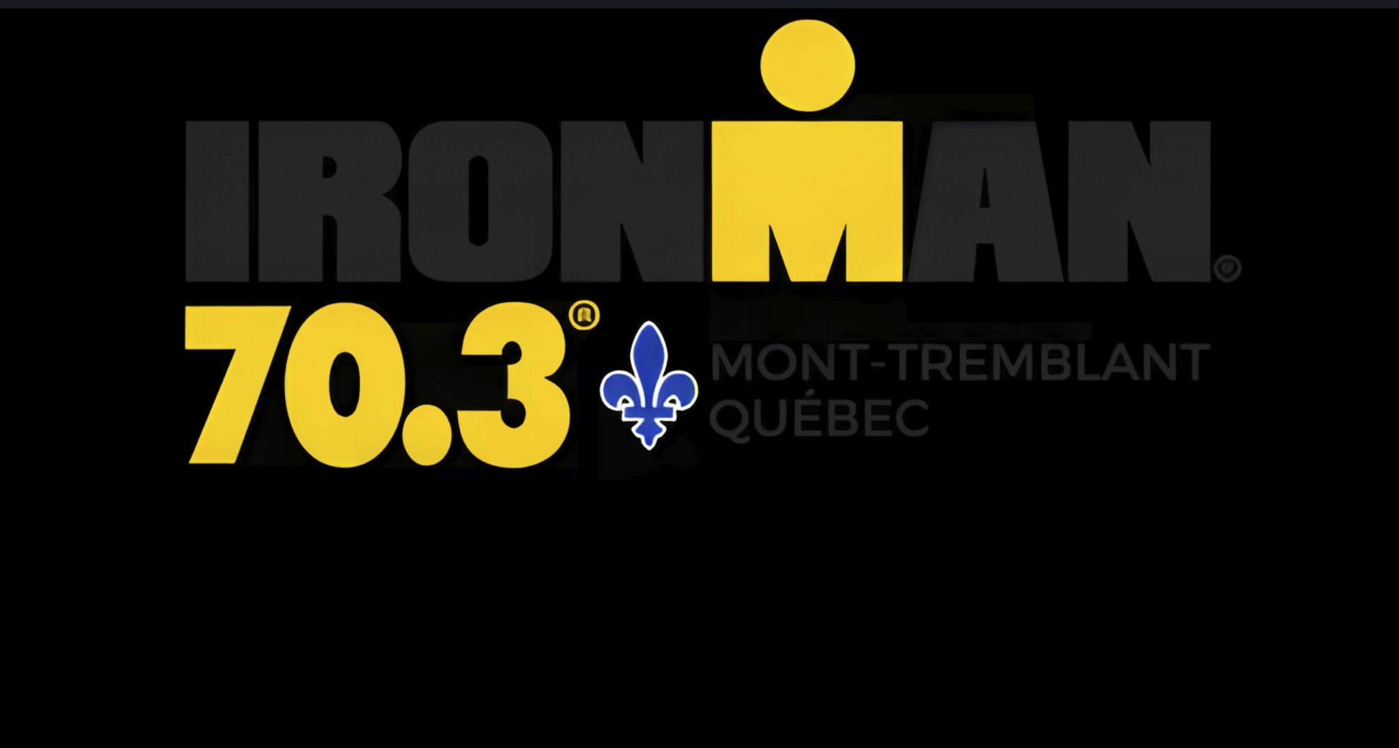 IRONMAN 70.3 Mont-Tremblant event banner
