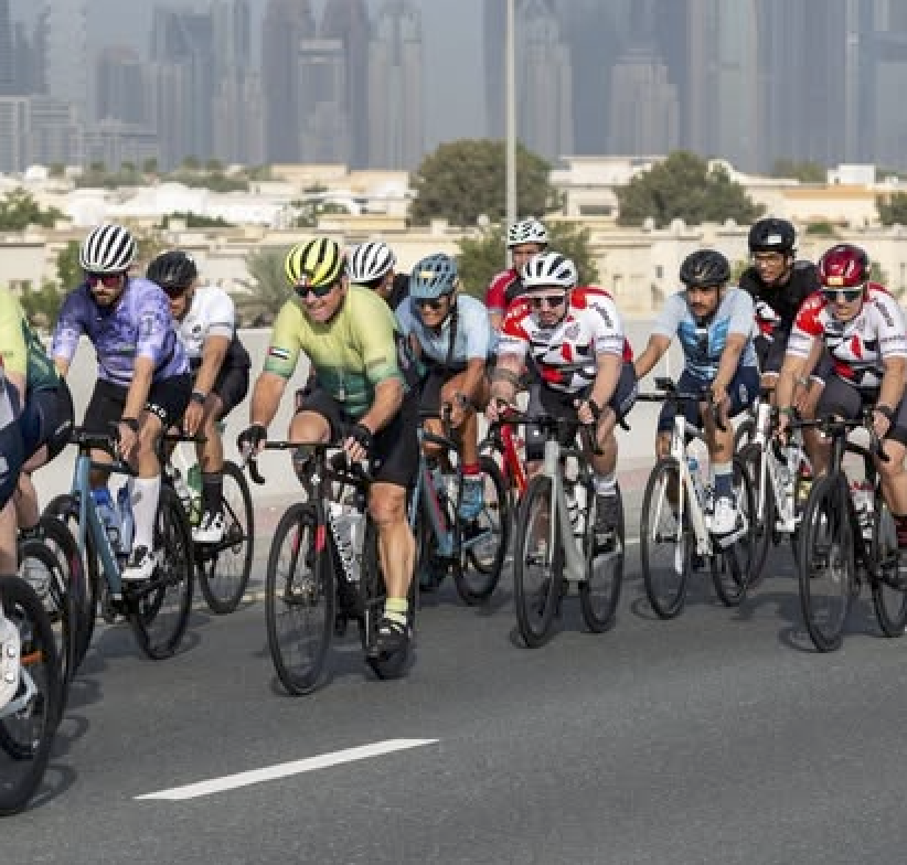 Spinneys Dubai 92 Cycle Challenge Build-Up Ride 1
