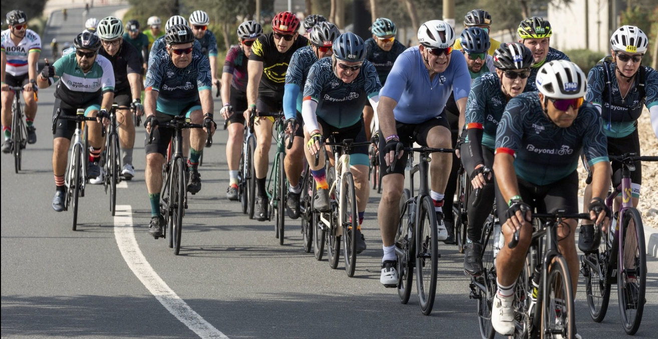 Spinneys Dubai 92 Cycle Challenge Built-Up Ride 2 event banner
