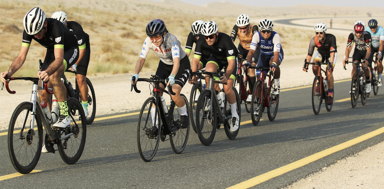 Spinneys Dubai 92 Cycle Challenge Built-Up Ride 4 event banner