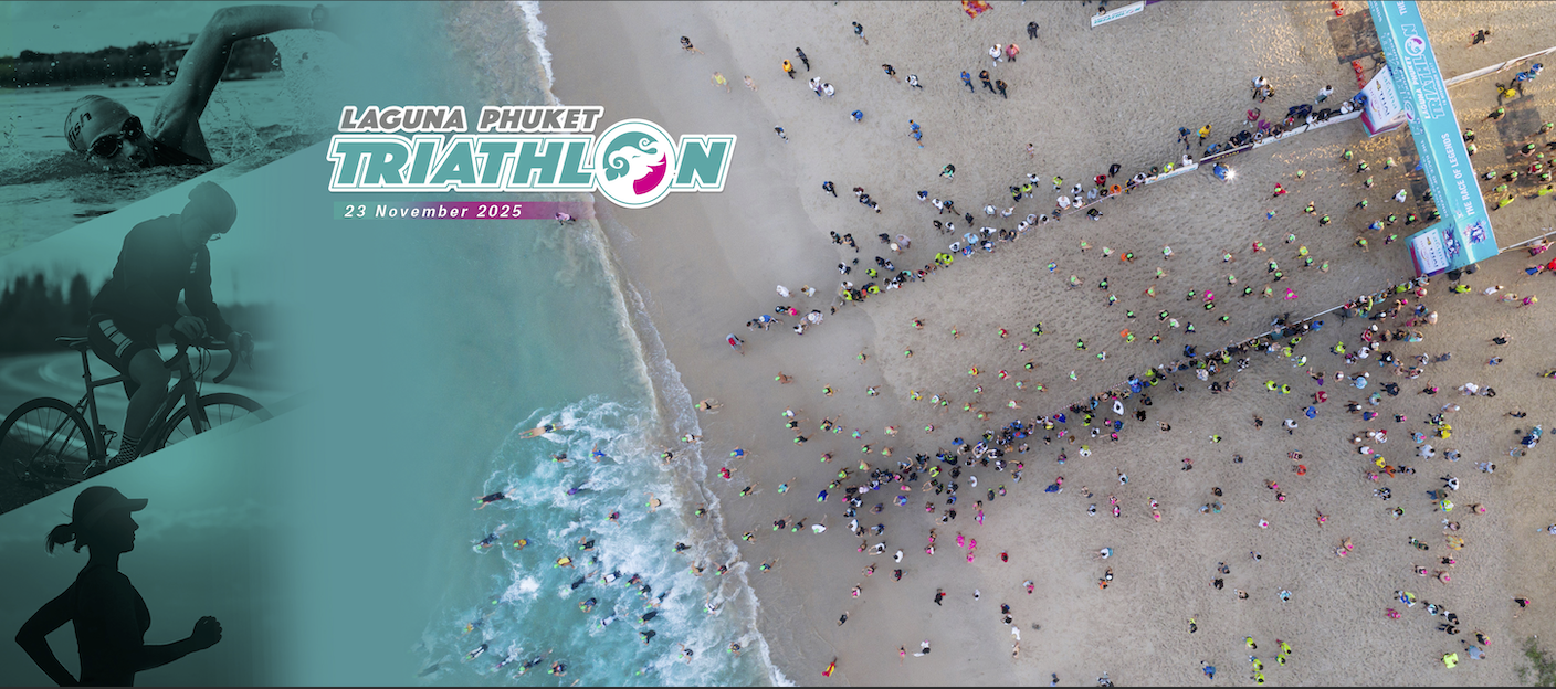 Laguna Phuket Triathlon 2025 event banner