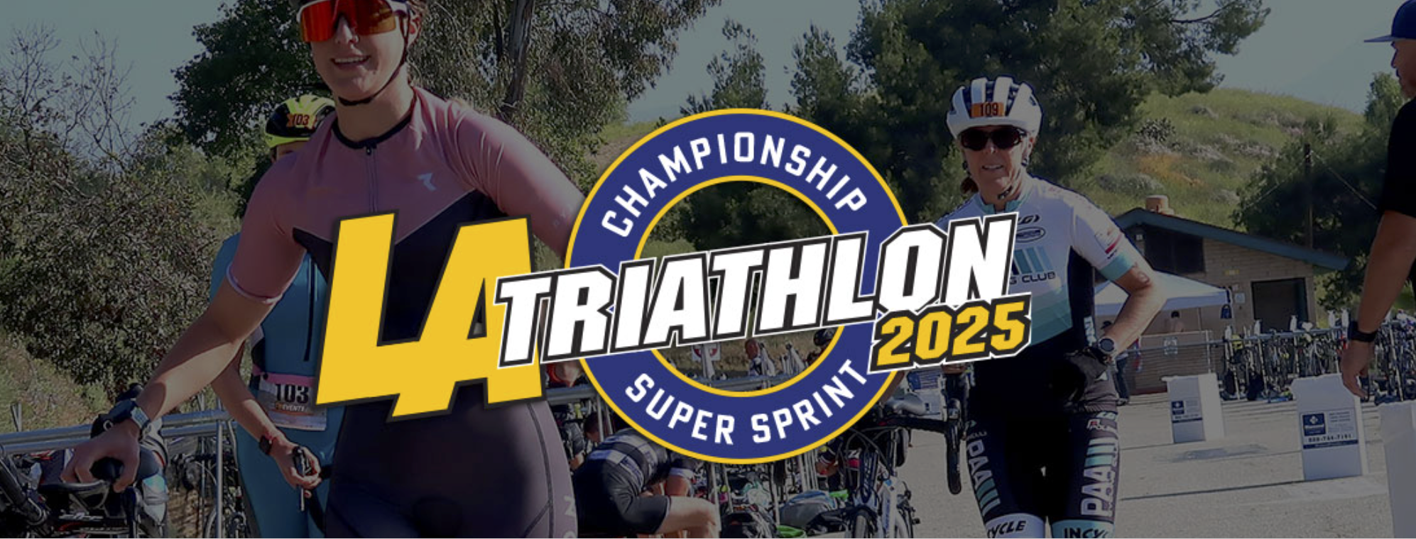 LA Triathlon 2025 event banner