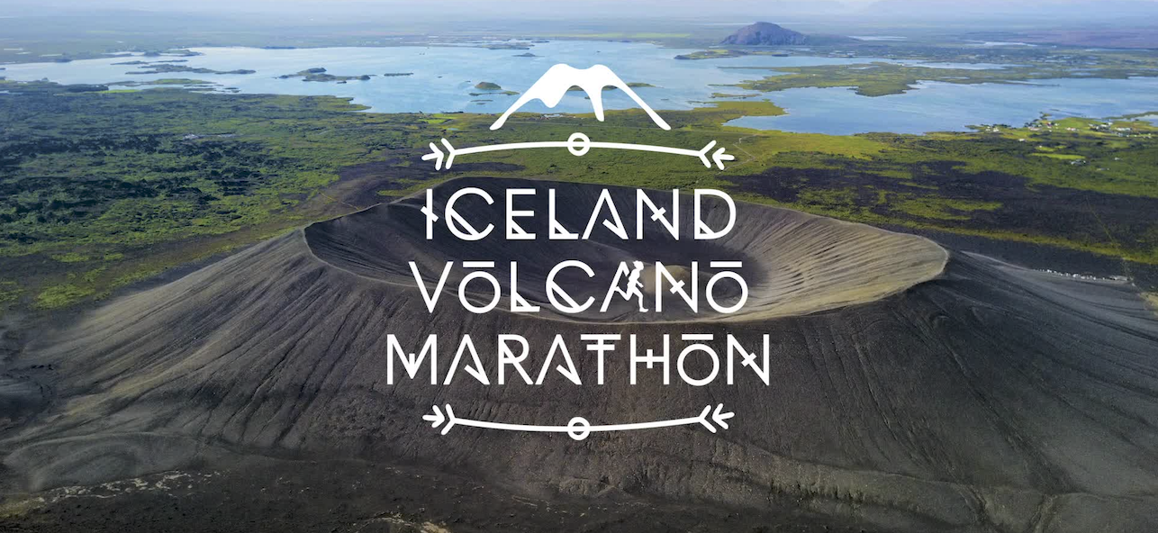 Iceland Volcano Marathon event banner