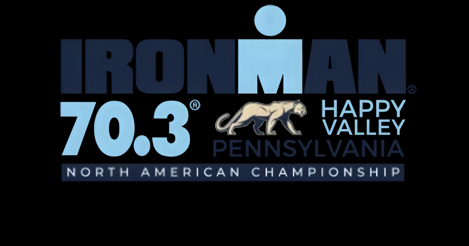 IRONMAN 70.3 Pennsylvania Happy Valley event banner