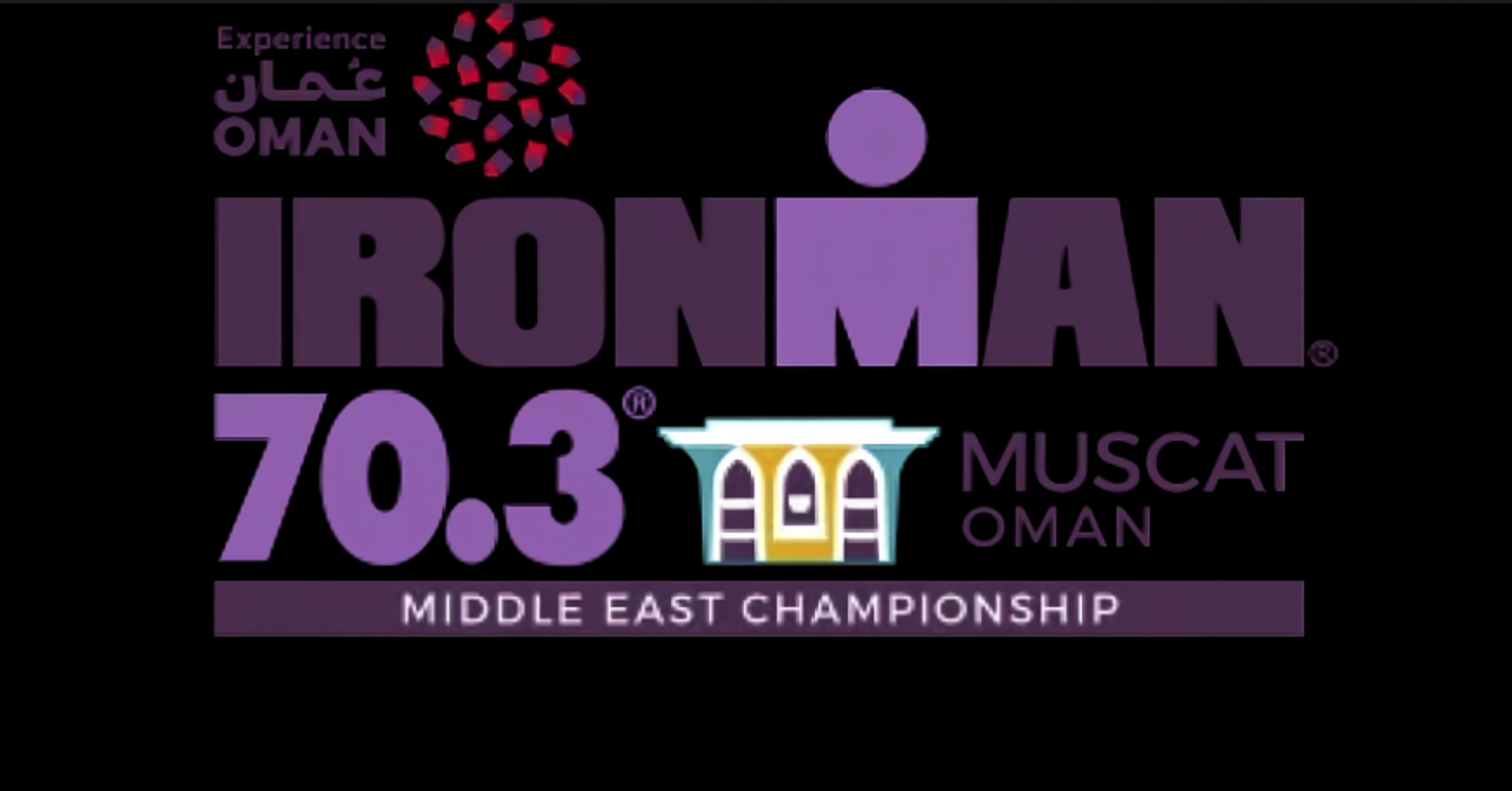 IRONMAN 70.3 Muscat Middle East Championship event banner