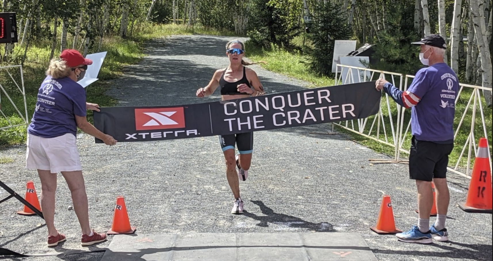 XTERRA Conquer the Crater Triathlon event banner