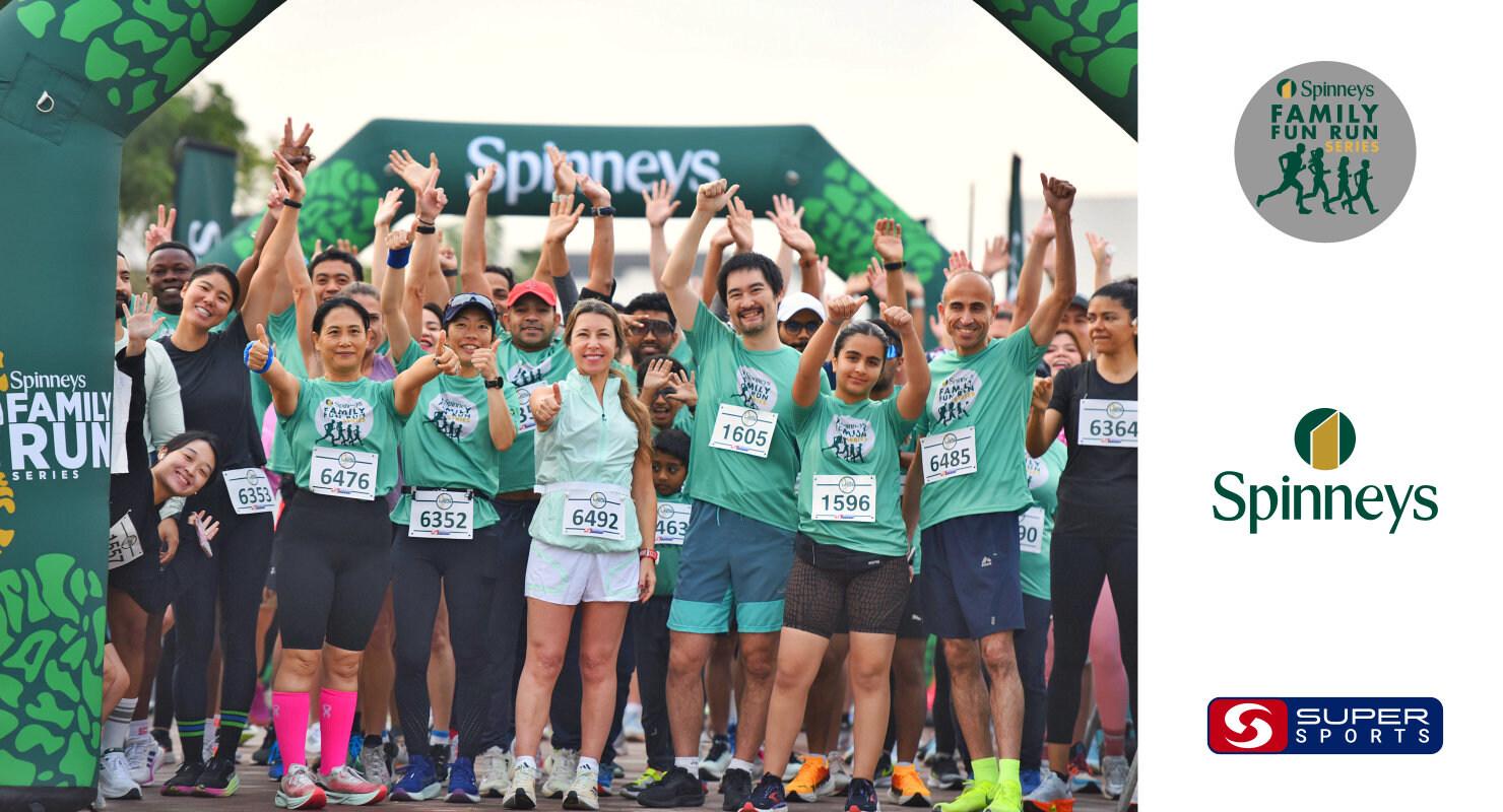 Spinneys Family Run – West Yas event banner