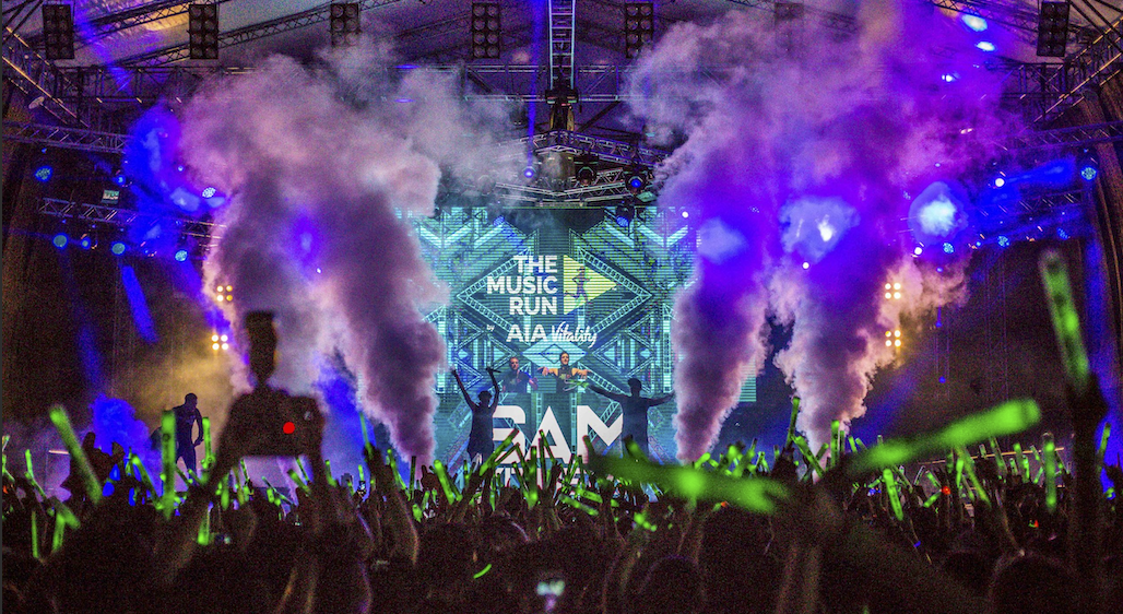 The Music Run - Manila event banner