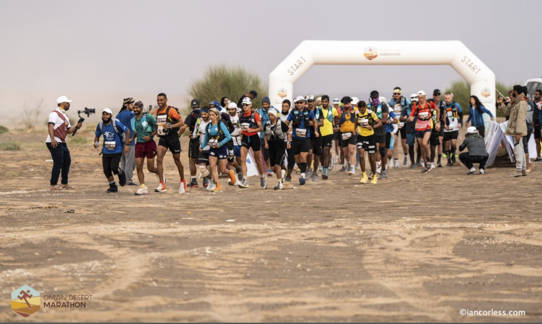 Oman Desert Marathon Hike - 100km event banner