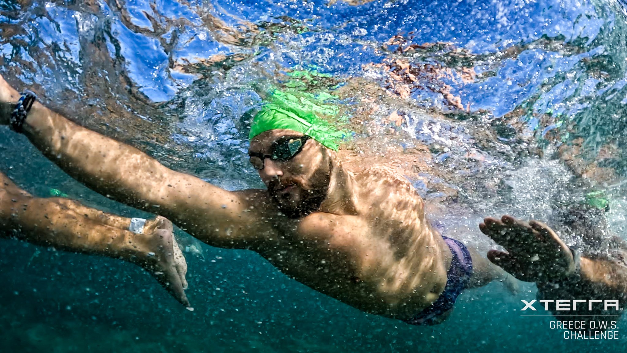 XTERRA Greece O.W.S. Challenge Swimming event banner