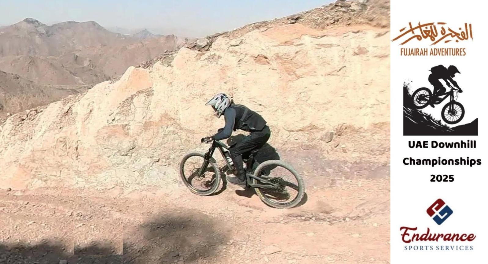 1st Fujairah MTB Downhill Race event banner