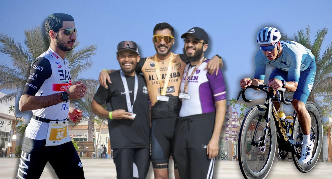 Tomorrow Run & Ride & Duathlon | Cycling event banner