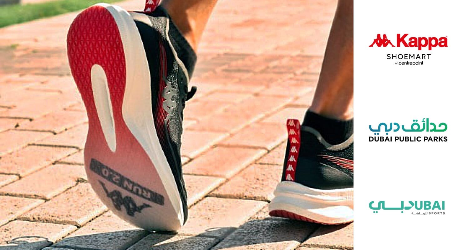 Kappa X Shoemart Run event banner