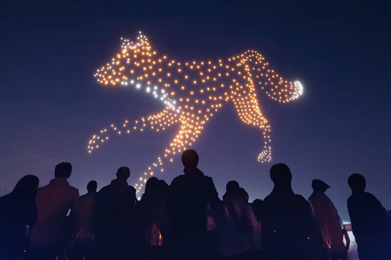 Ramadan Night Al Ain Zoo Glow Run event banner