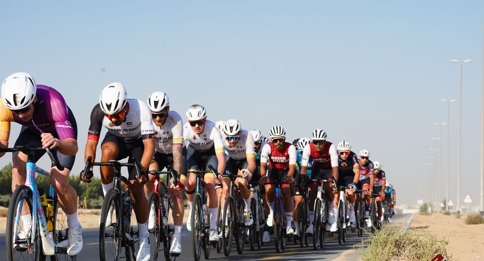 Ajman Cycling Race event banner