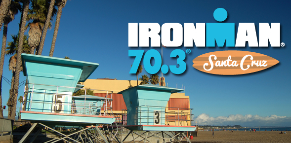 IRONMAN 70.3 Santa Cruz event banner