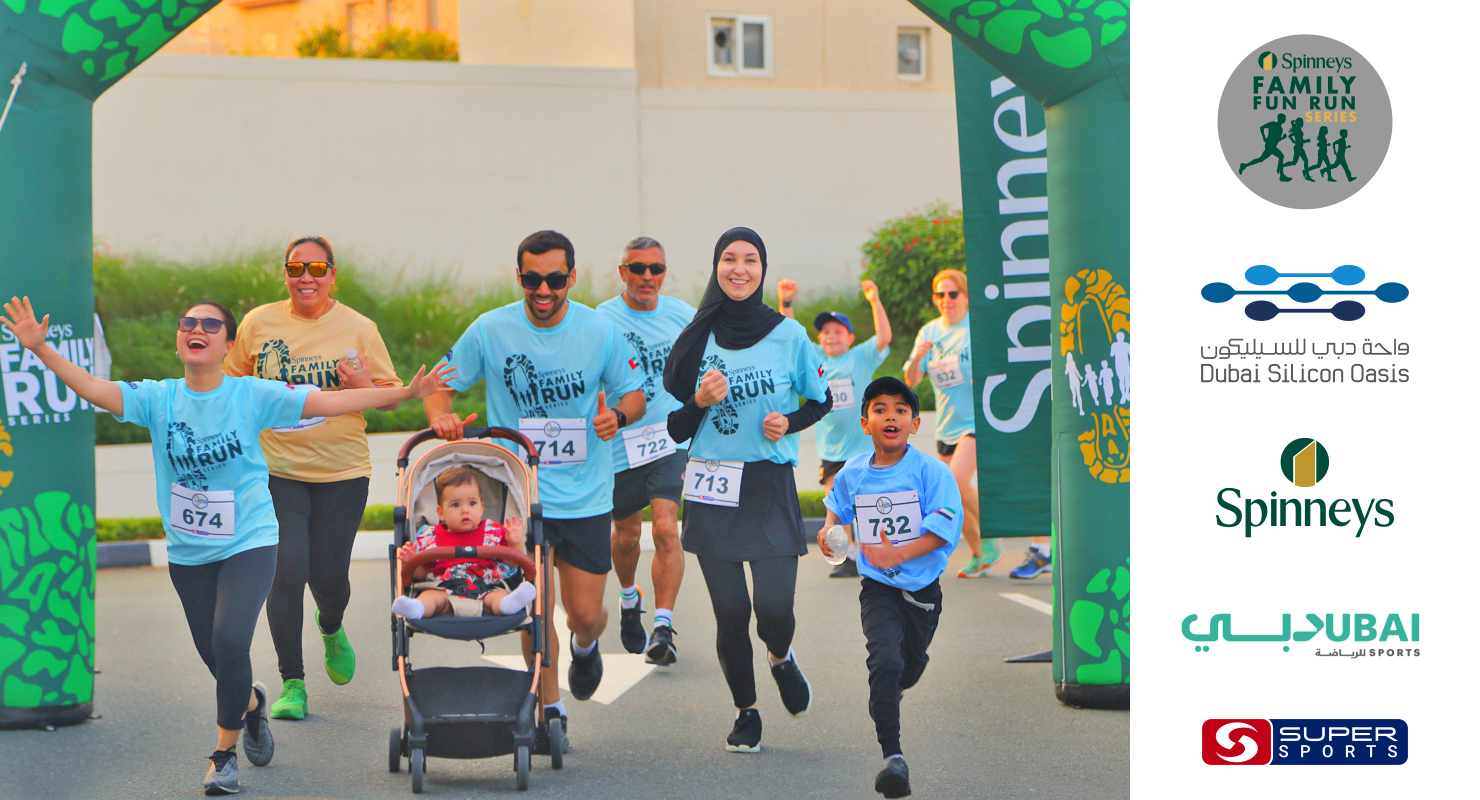 Spinneys Family Run - Dubai Silicon Oasis event banner