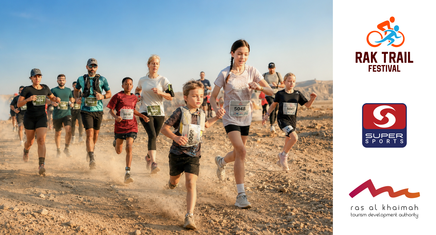 RAK Trail Run: 5km/10km/15km event banner