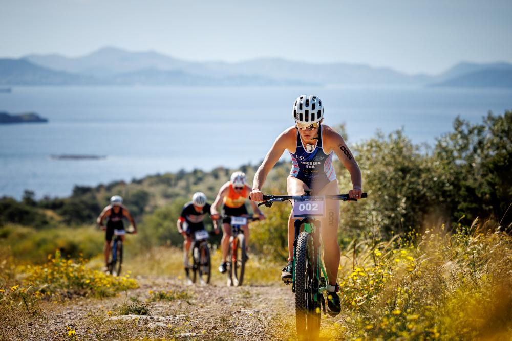 XTERRA Greece Vouliagmeni Triathlon event banner