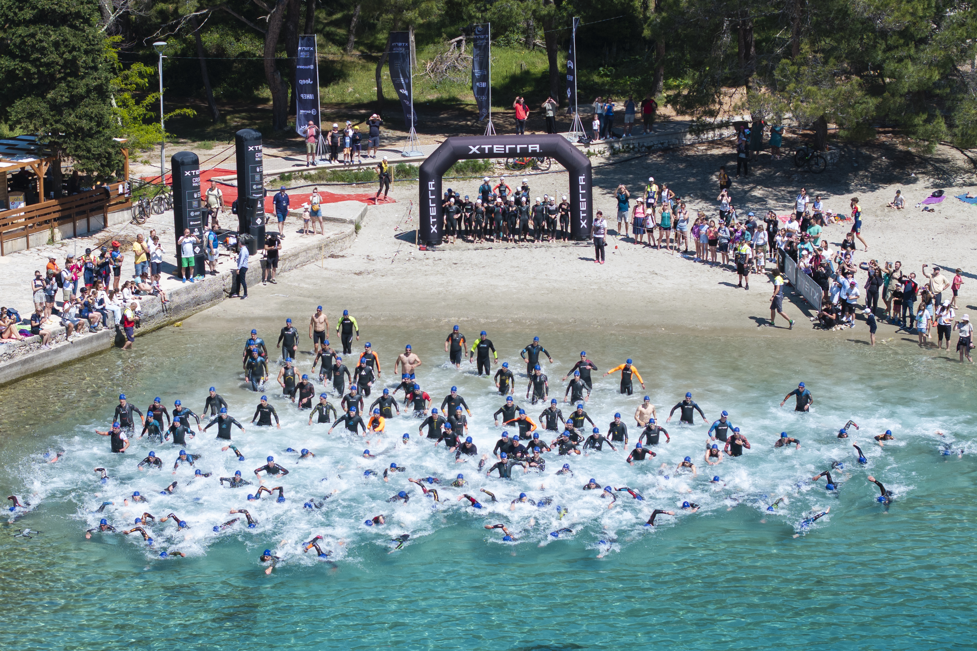 XTERRA Croatia Mali Lošinj Triathlon event banner