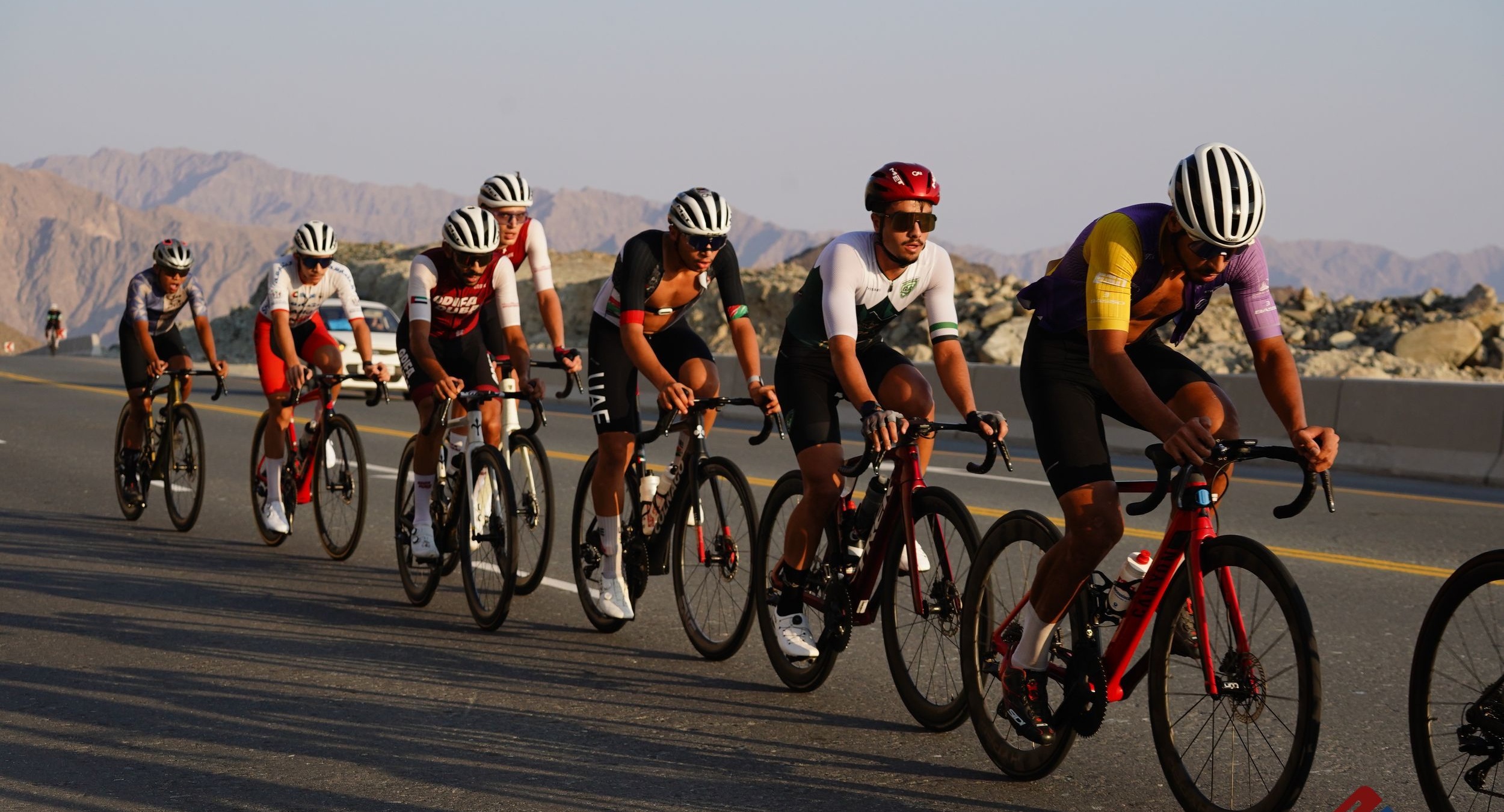 Khorfakkan Clouds Cycling Race event banner
