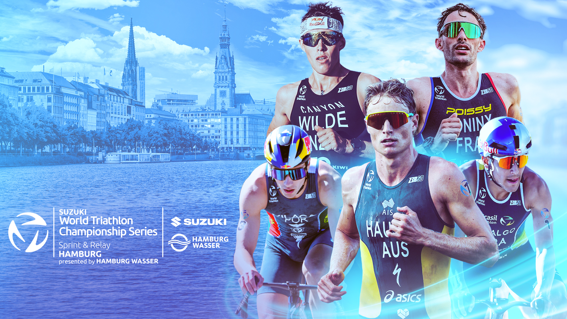 2027 World Triathlon Championships Hamburg event banner