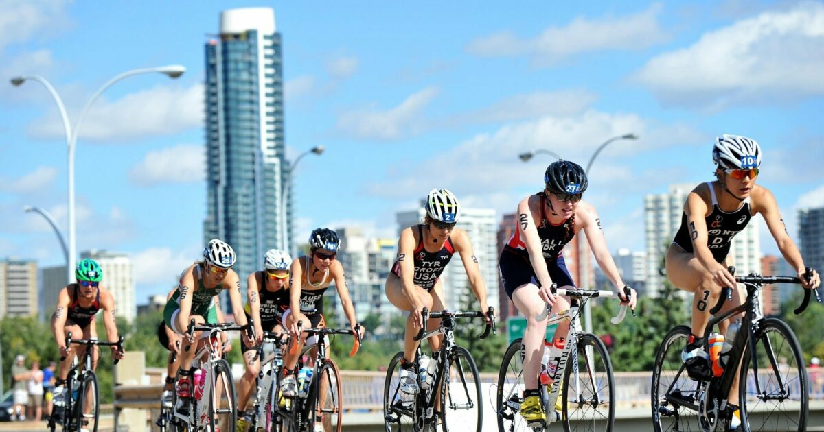 2027 World Triathlon Multisport Championships Edmonton event banner