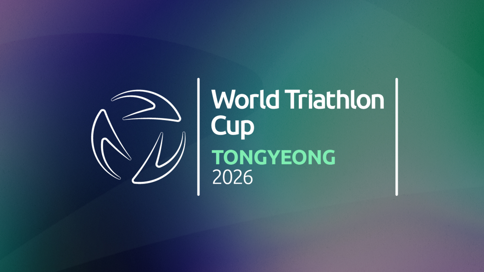 2026 World Triathlon Cup Tongyeong event banner