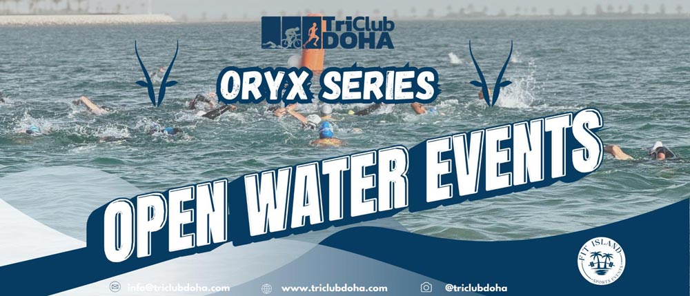 Oryx Open Water Series | Swim#1 event banner