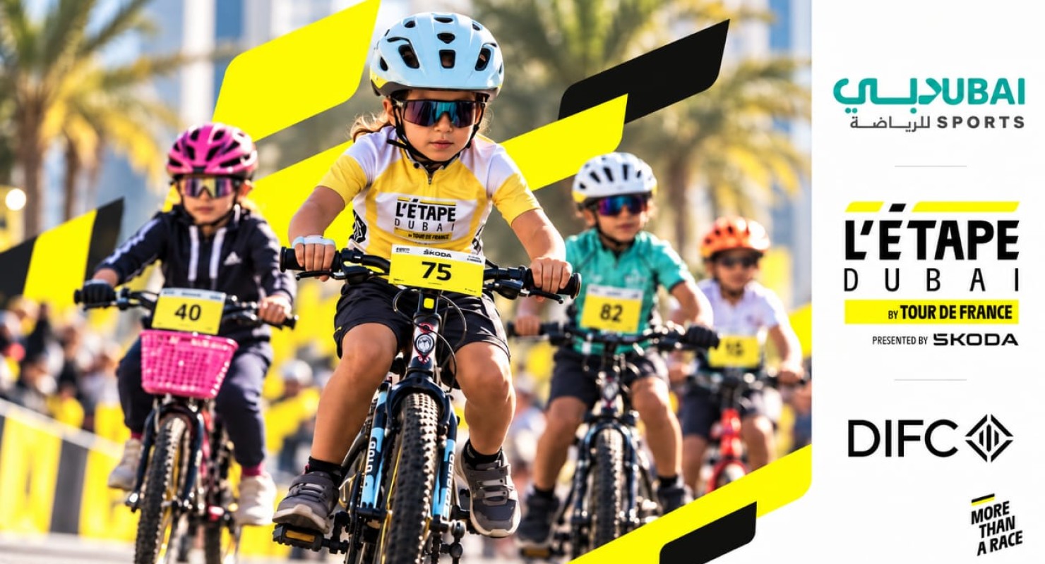 L’Etape Dubai Junior Challenge – Build Up event banner