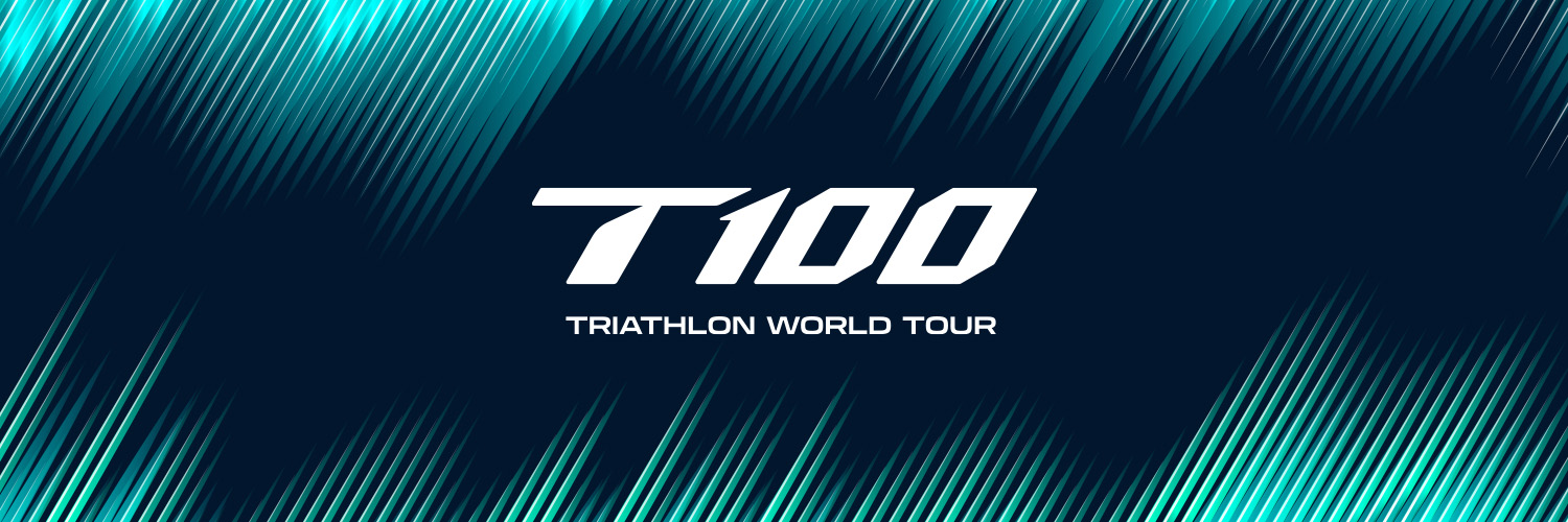 T100 Triathlon banner